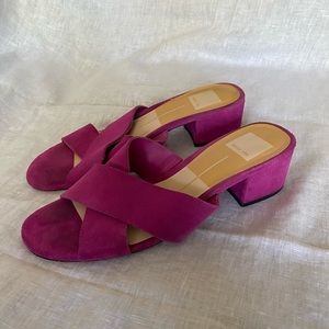 Dolce Vita Hot Fuchsia Sandals, Sz. 8